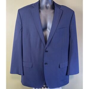 Brooks Brothers Sport Coat Blazer Mens 45R Navy Explorer Madison‎ Fit Two Button